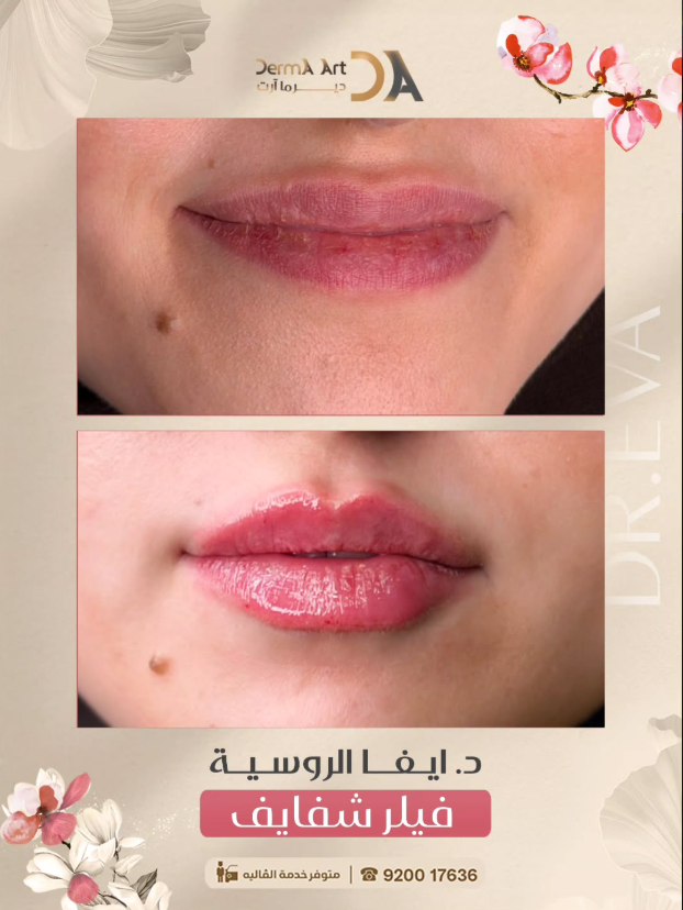 حالة قبل وبعد مع الدكتورة إيفا الروسية - الحالة 08